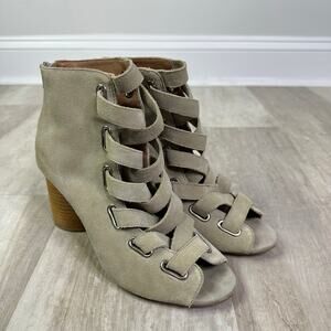 Jeffrey Campbell Salazar strappy heeled bootie Size 7